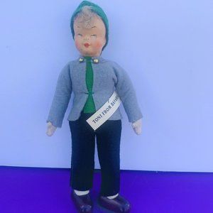 DOLLS - 1950s VTG WORLD WIDE DOLL CLUB GERMANY, Toni,  Handmade Bavaria